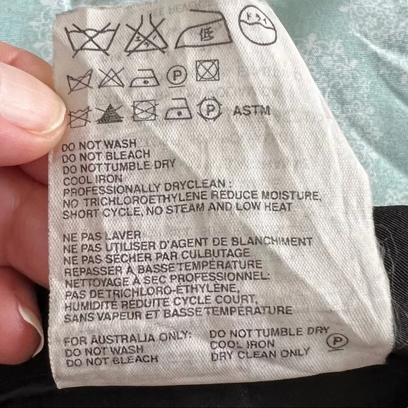 Jil Sander $795 Pleat Cuff Black All Season Casual Dress Pant Trousers Womens 36 - Picture 11 of 13